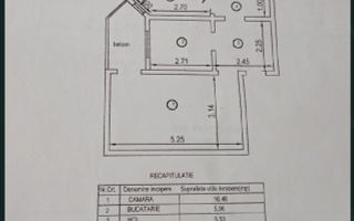 Apartament Decomandat 2 camere 2 Balcoane intabulat mobilat Izolat Zona Alexandru cel bun iasi - Poză 4