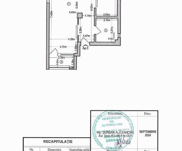 De vanzare Apartament 2 camere Matei Voievod, Central, bloc nou - Poză 8