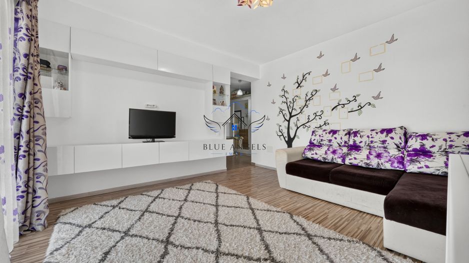 3 camere mobilat si utilat, etaj intermediar, 0% comision - Poză 2