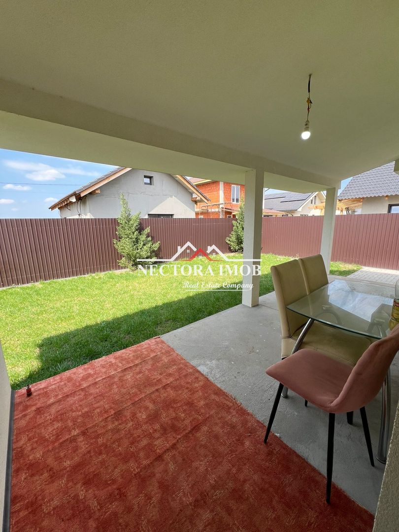 NECTORA IMOB-Casa NOUA 98 mp + 300 mp teren, Cihei, Mobilata/Utilata - Poză 4