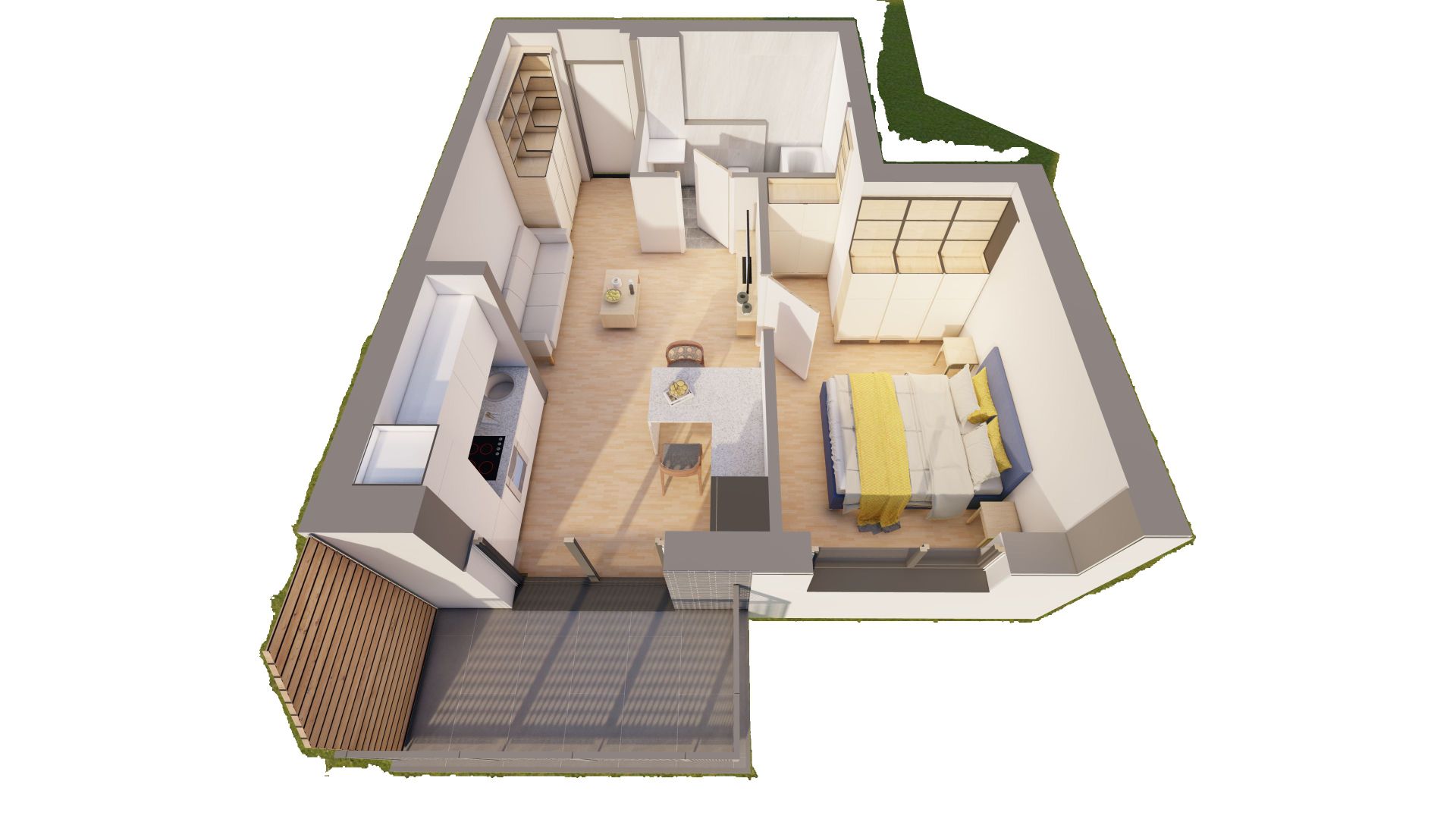 Apartament 2 camere NOUL BLOC R39 COMISION 0 ARED RED9 IMAR - Poză 1