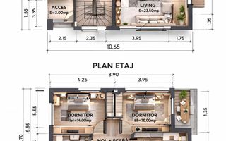 CASA NOUA TUNARI | CURTE 358 mp | COMISION 0% - Poză 6