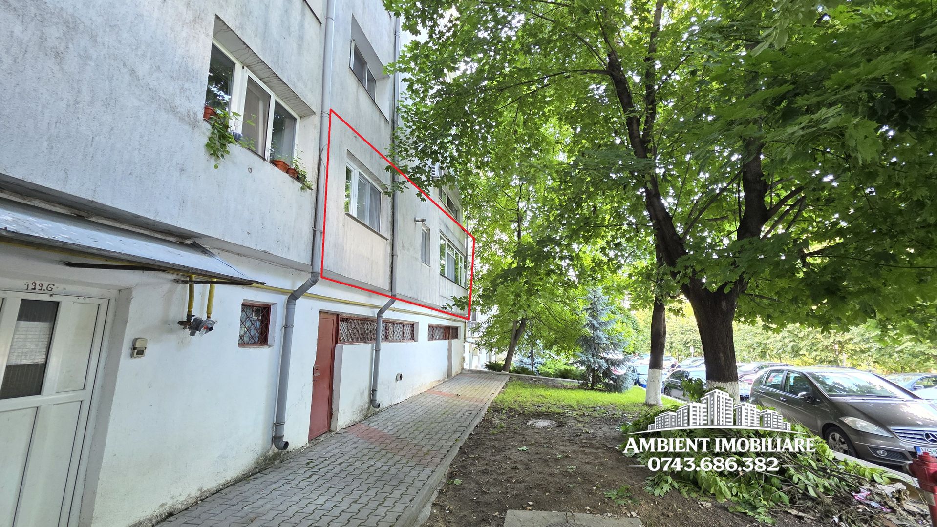 Apartament cu 3 camere, etaj 1 (parter cu demisol), VASLUI zona CENTRU; - Poză 2