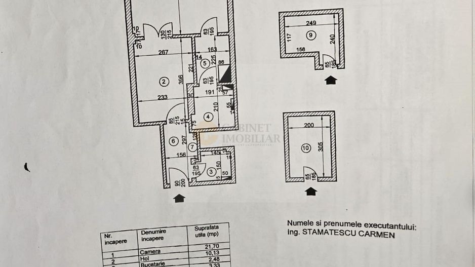 Biserica Armeneasca - Bd. Carol | Etaj Intermediar | Centrala Proprie - Schiță 8