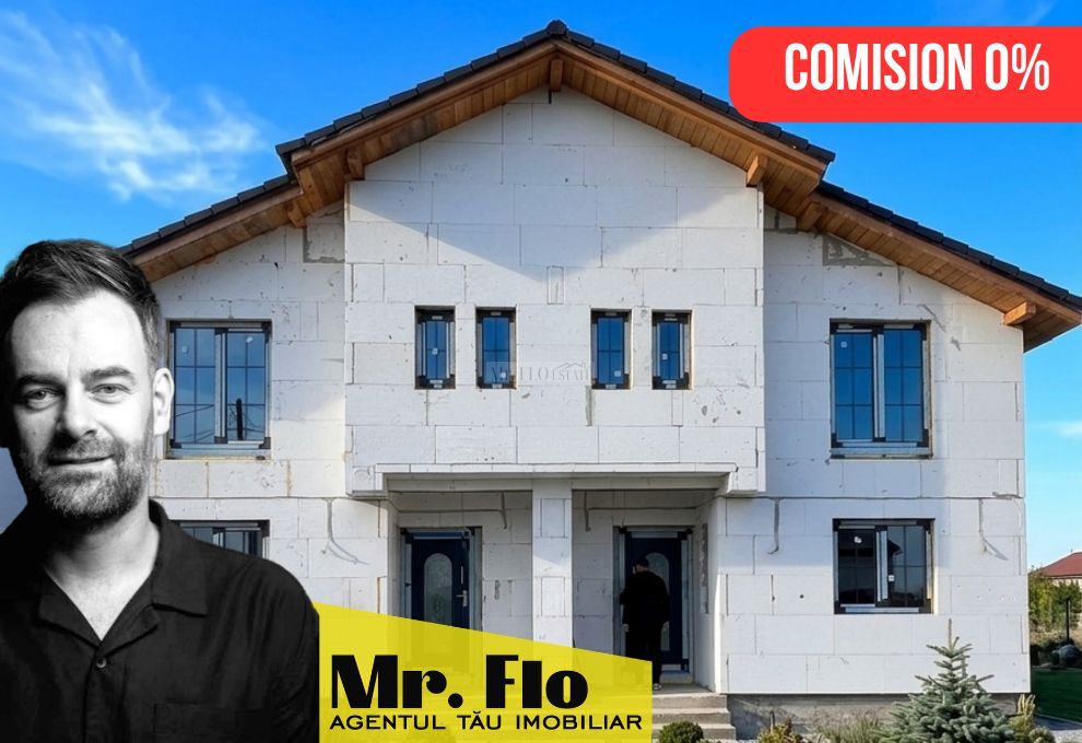 Comision 0 - Duplex de vanzare in Mosnita Noua – Drumul Boilor 130 mp - Poză 1