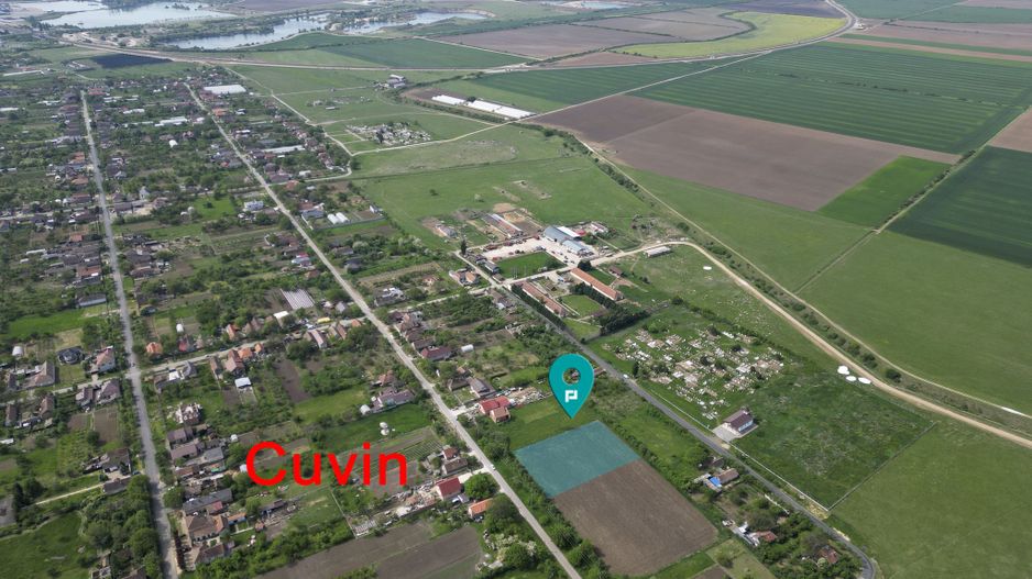 Teren Intravilan de 3,090 mp în Cuvin - Poză 1