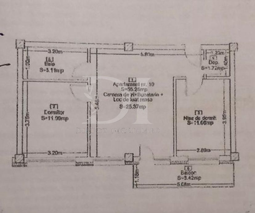 Apartament 3 camere – Florești, zona Florilor - Poză 9