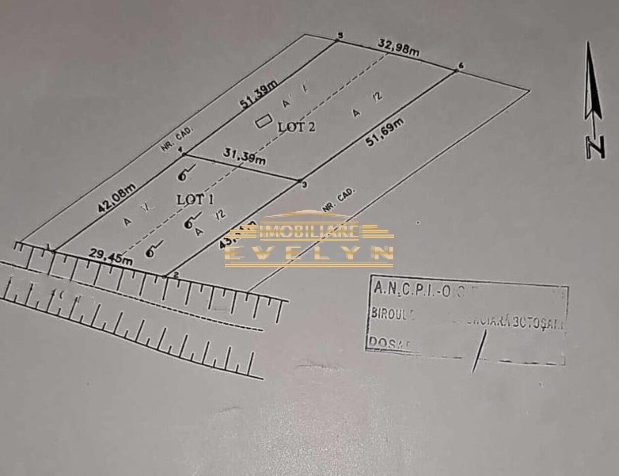 Teren de vânzare – 2.279,30 mp | Extravilan cu drept de construcție - Poză 1