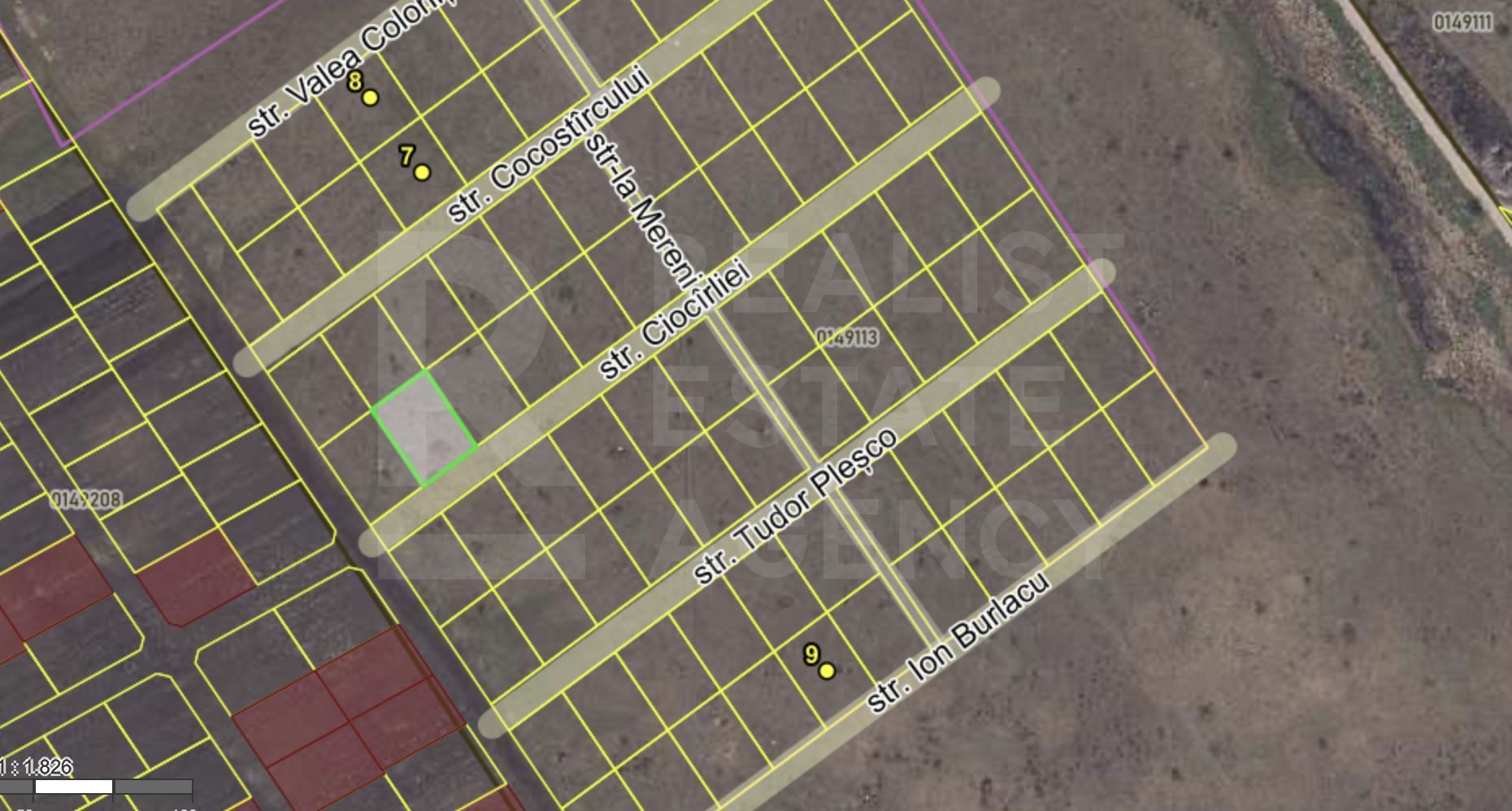 Vânzare, teren, 6 ari, strada  Ciocirlie, Colonița - Poză 3