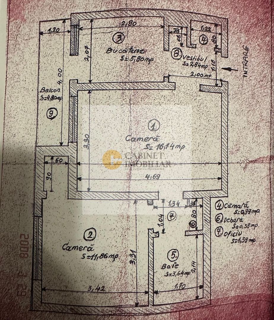 2 camere I Stefan cel Mare I Creditabil I Balcon - Poză 9
