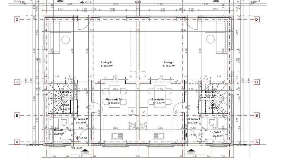 Casa tip duplex, proiect nou,Sura Mica, Sibiu - Schiță 5