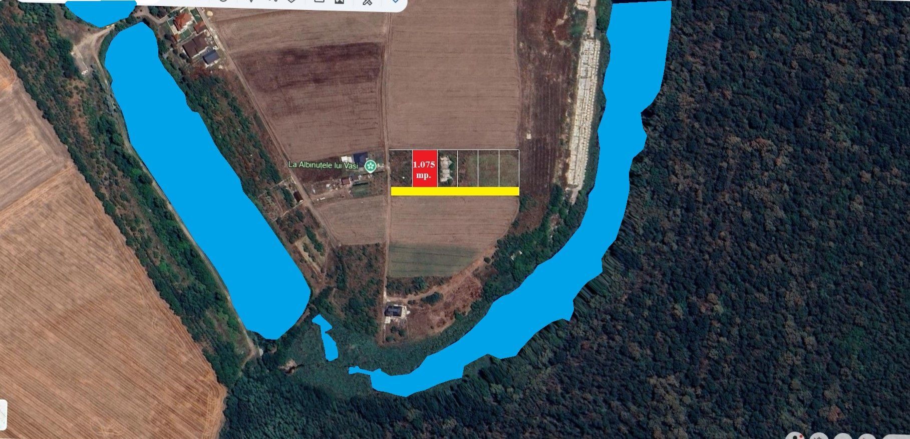 Peninsula Ganeasa, cu pozitie exceptionala, 1.075 mp. - Poză 1