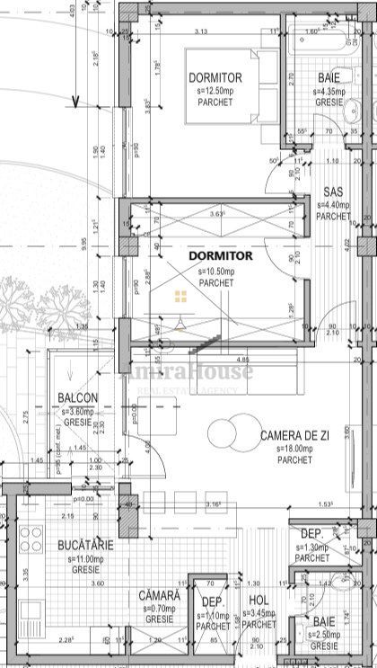 Apartament 3 camere CF, finisat etaj 2, parcare subterana, str Traian Vuia - Poză 7