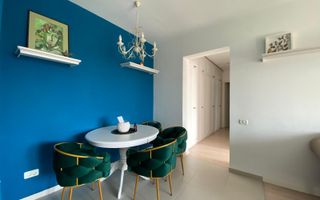 Apartament 3 camere, 2 bai premium mobilat lux , cu parcare inclusă - Poză 4