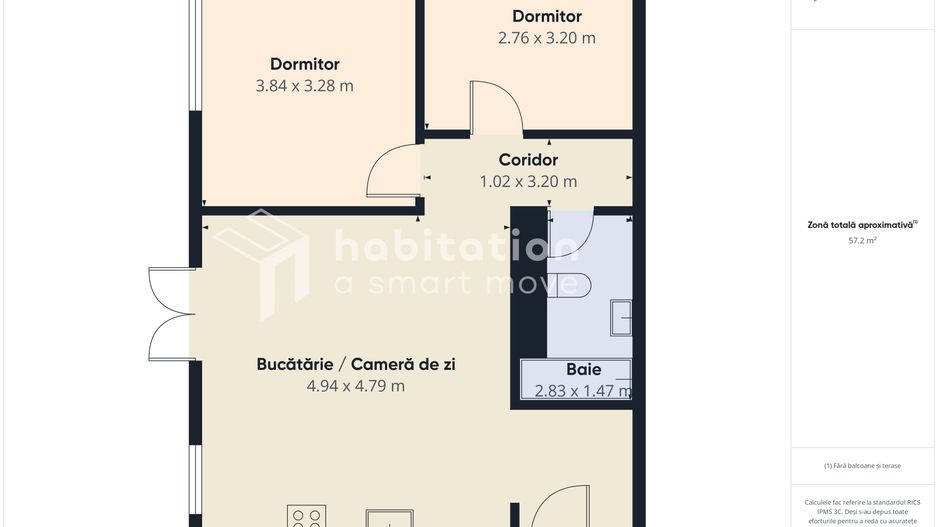 3 camere modern, aproape de Pădurea Verde - Poză 38