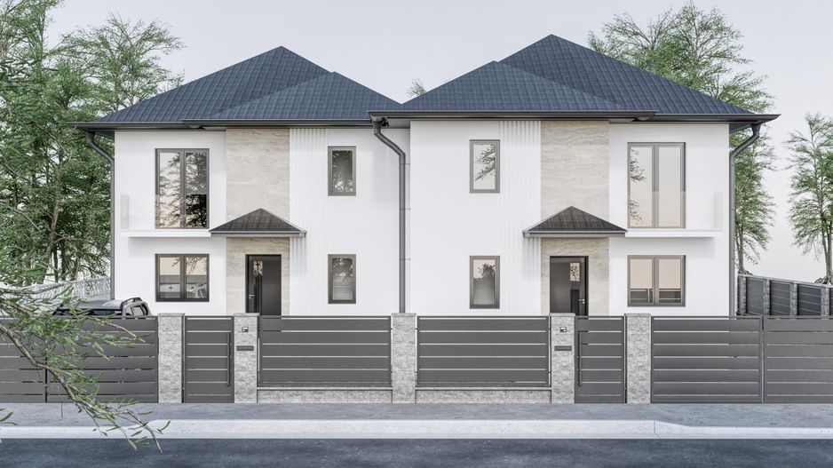 Casă alipită cu 4 camere la vânzare - Sânpetru - Poză 5