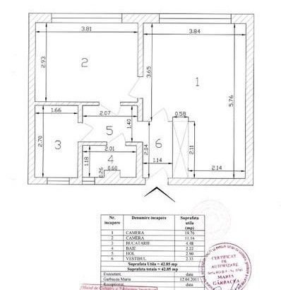 Apartament 2 camere de vânzare  |  Decomandat | Mobilat | Vedere Superbă - Poză 12