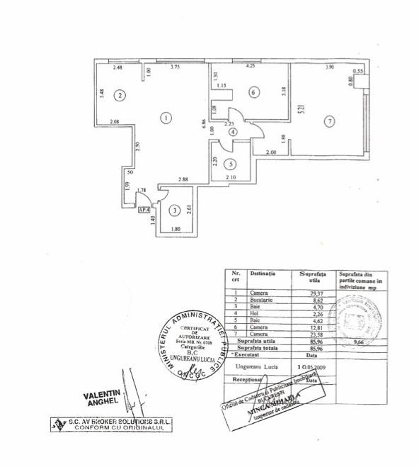 Apartament 3 Camere | Zona Decebal | Bloc Boutique | 2 Locuri de parca - Poză 27