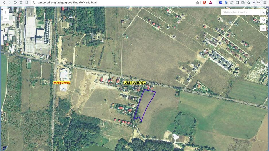 Teren intravilan Pantelimon 14.138 mp cu acces din Soseaua Cernica - Poză 1