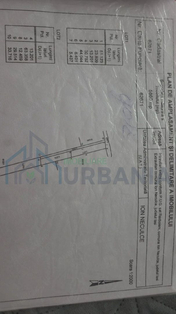 Parcele de teren intravilan construibil în Războieni, Iași – suprafețe disponibile 553 mp, 800 mp și 3.507 mp - Poză 4