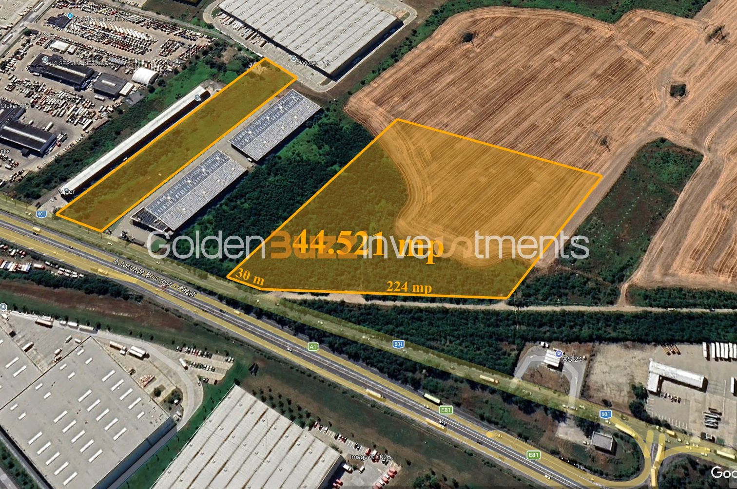 Teren industrial premium – A1 București–Pitești - 4,5 ha - Schiță 7