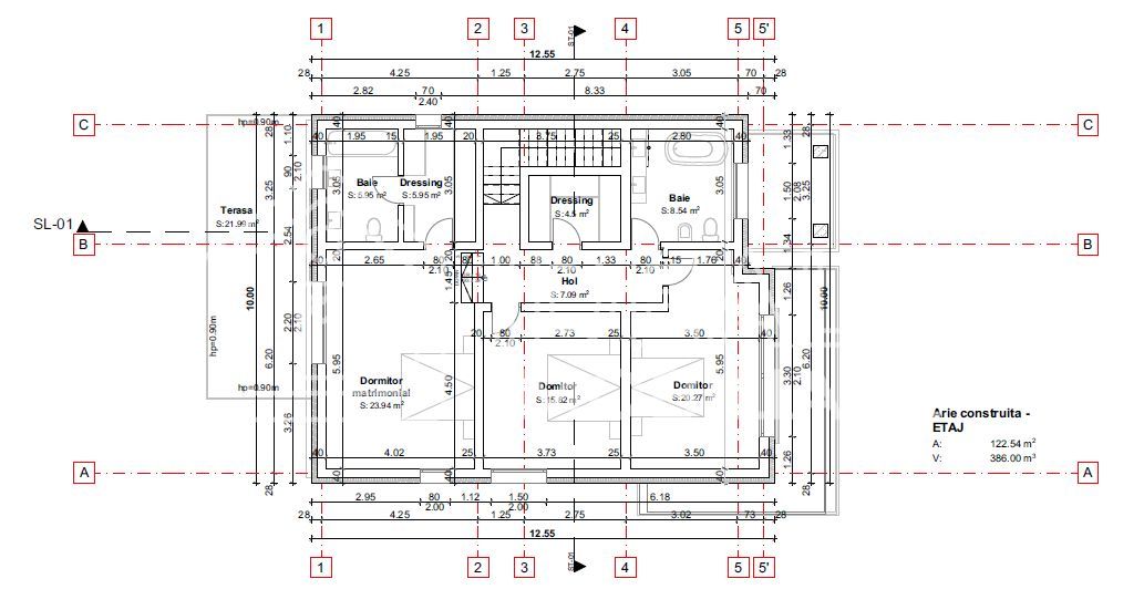 Teren intravilan 720mp cu autorizație, zona bazinul de apă - Schiță 11