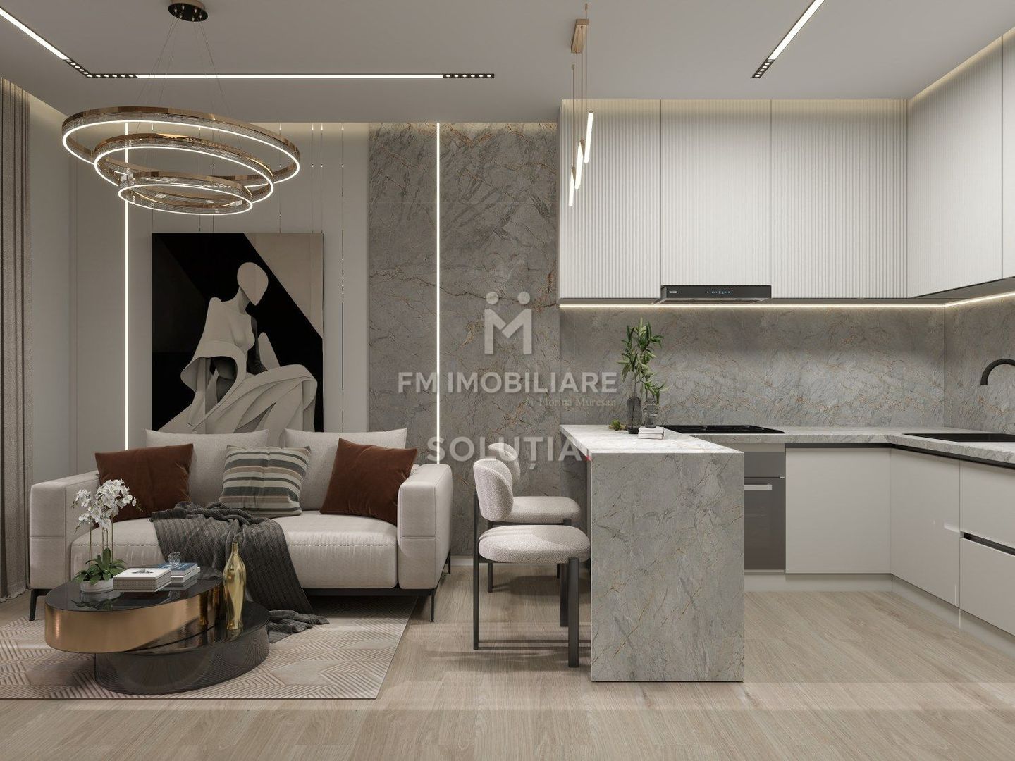Apartament 3 camere | Bloc Nou| Etaj 1 | 2 băi | C. Brâncoveanu - Poză 11