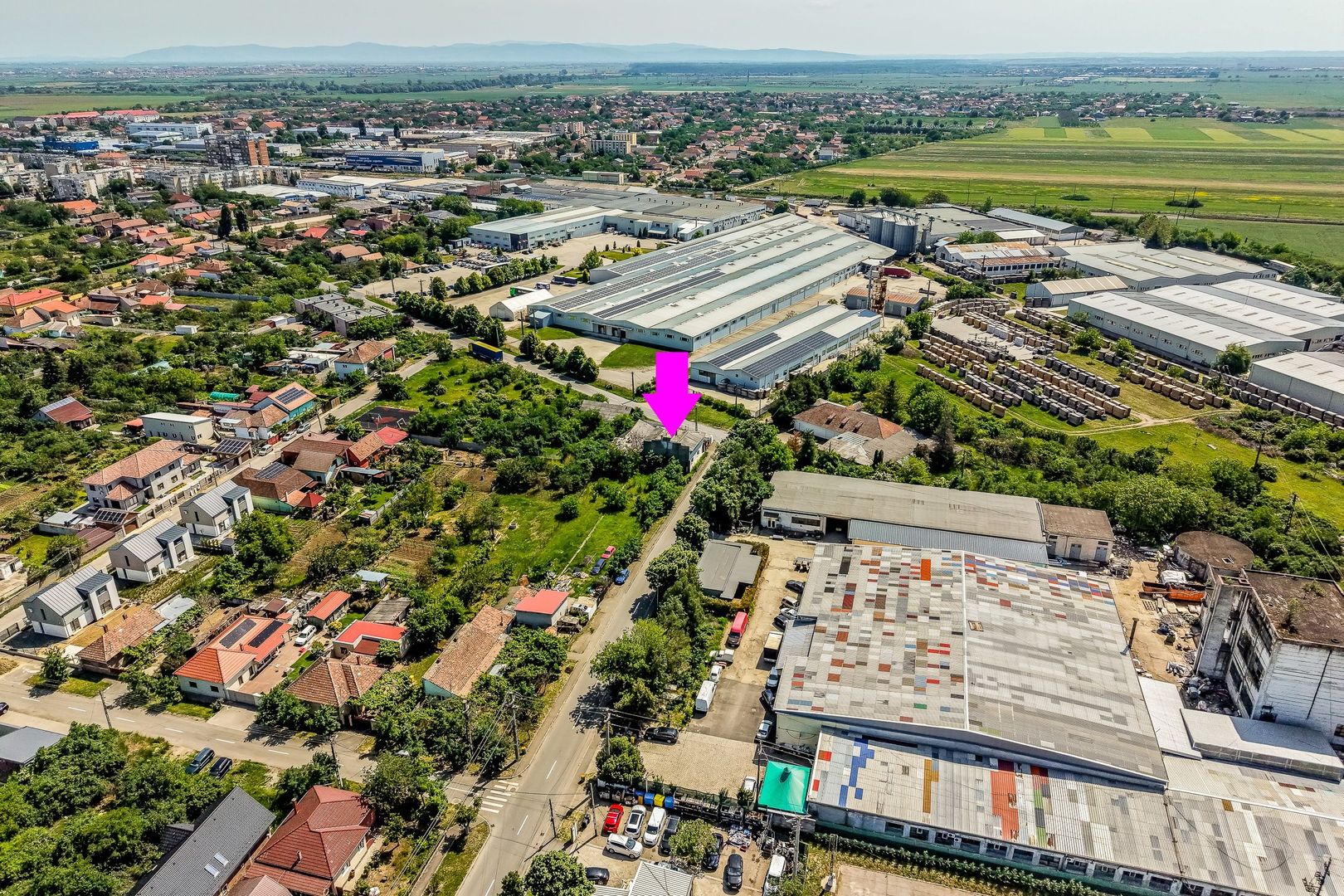 Teren de 1261 mp pe colt, in Aradul Nou, cu front de 60 m + 23 m - Poză 3