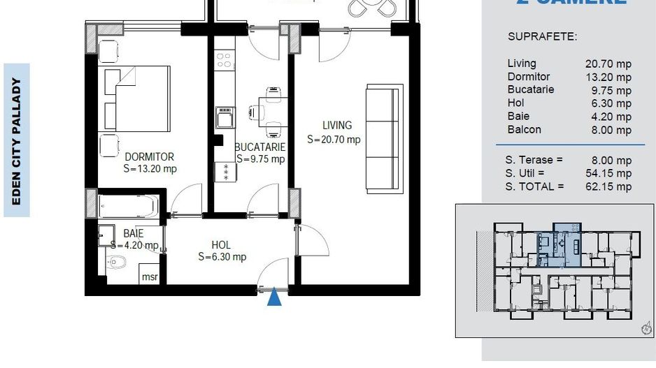 AP. 2CAM. SPATIOS - BLOC P+4 / SCOALA BRAUNER , METROU TECLU! - Poză 1