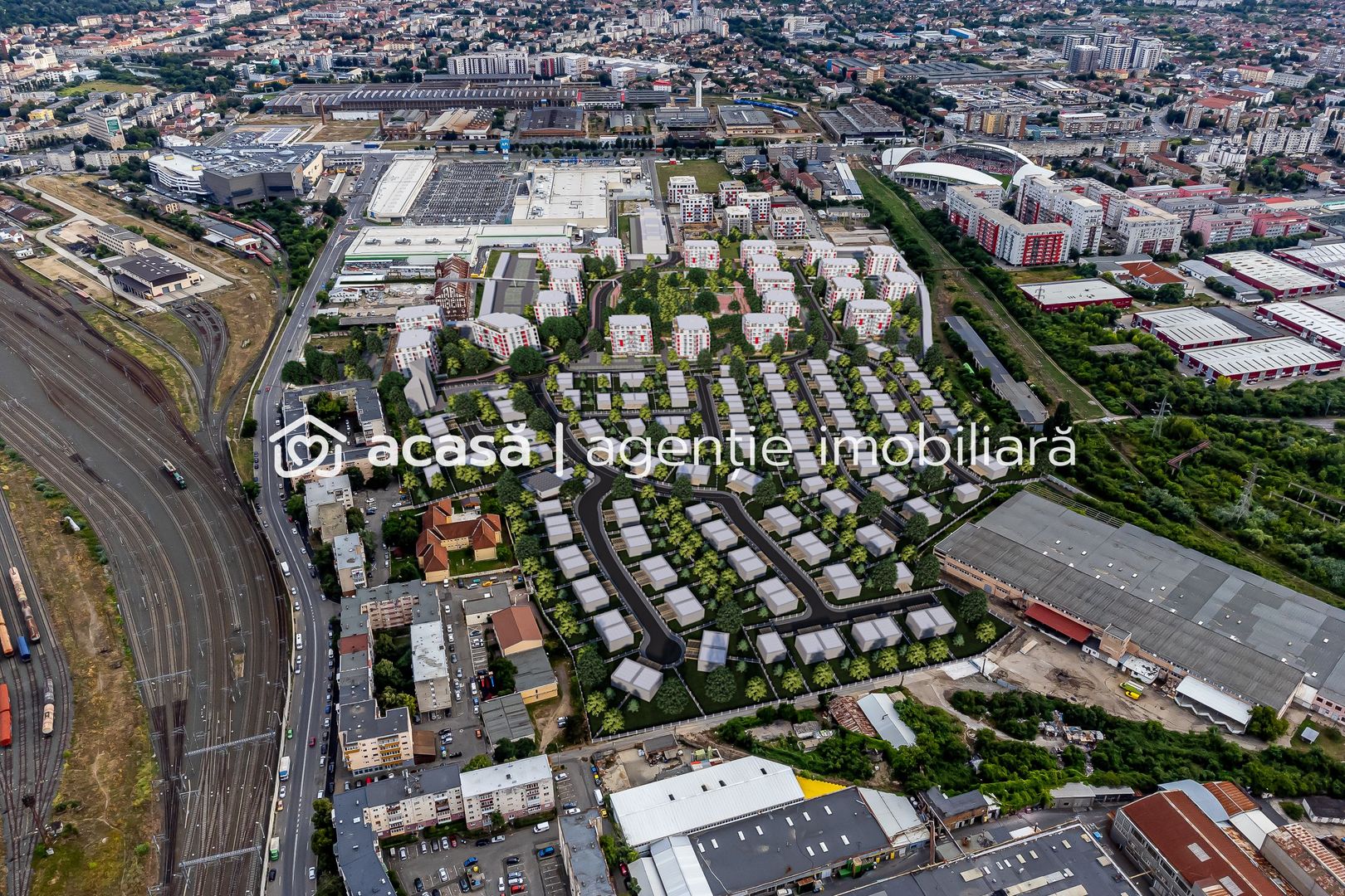 Teren ARED CITY, 657 mp, cu acces securizat și infrastructură completă - Poză 1