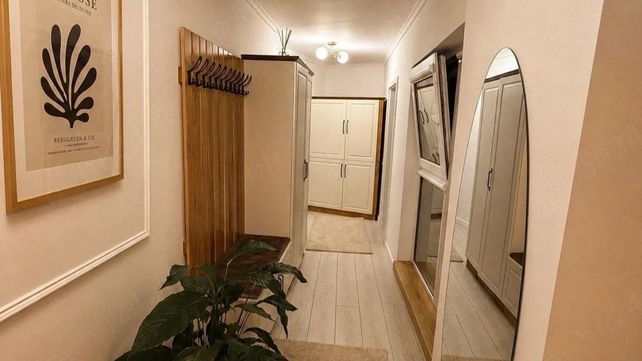 Vanzare apartament 2 camere 58 mp + terasă 7mp, parter, bl 2022, mobilat premium - Poză 1
