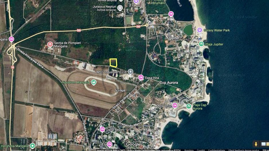 Teren intravilan de vânzare Jupiter, Constanța - Poză 1