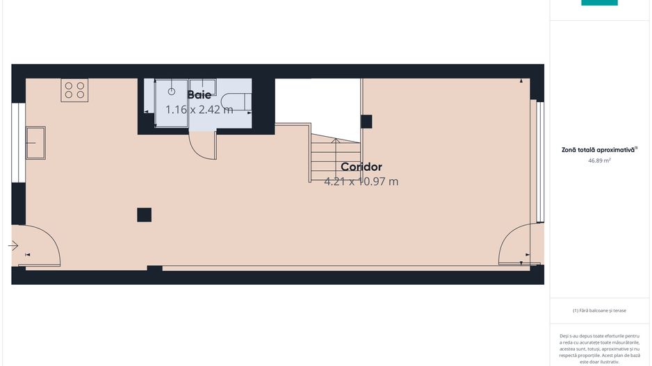 Duplex 1/2 mobilat şi utilat în Săcălaz - Poză 27
