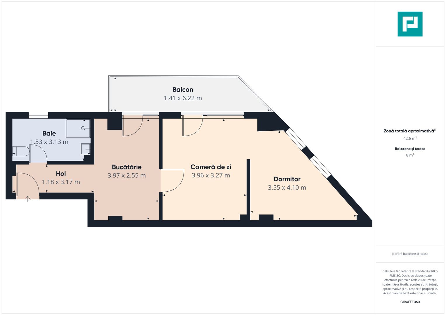 Apartament cu 2 camere | Etaj 2 | Zona Aradului - Poză 12