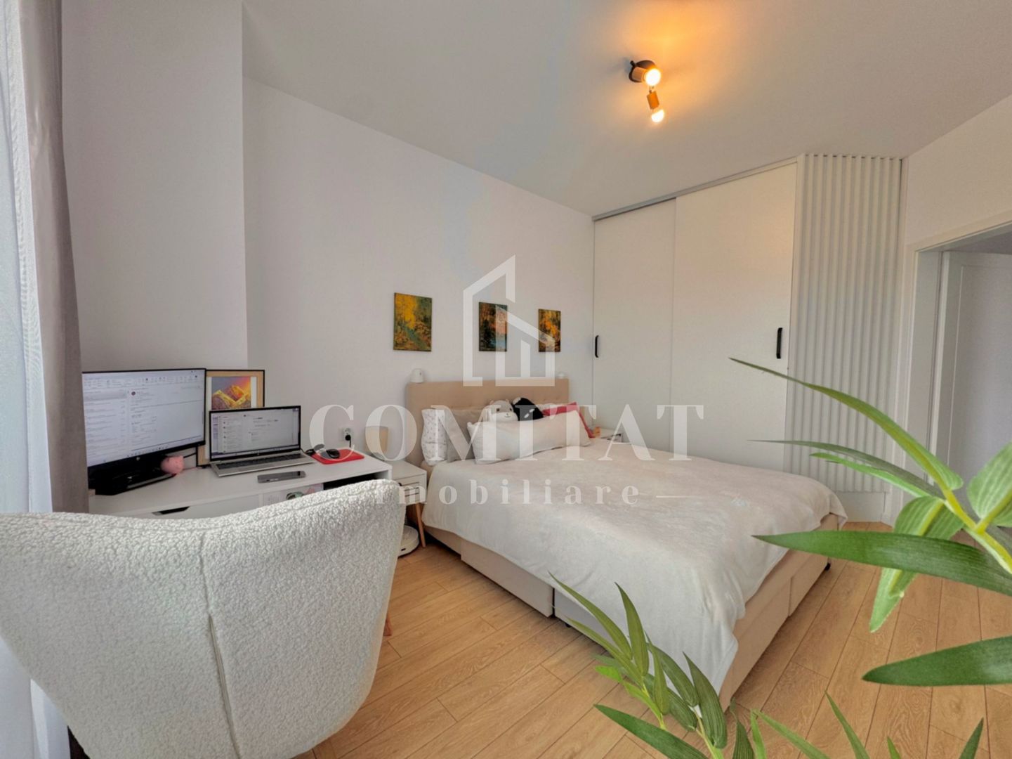 Apartament la cheie cu 2 camere | Imobil nou | Balcon - Poză 8