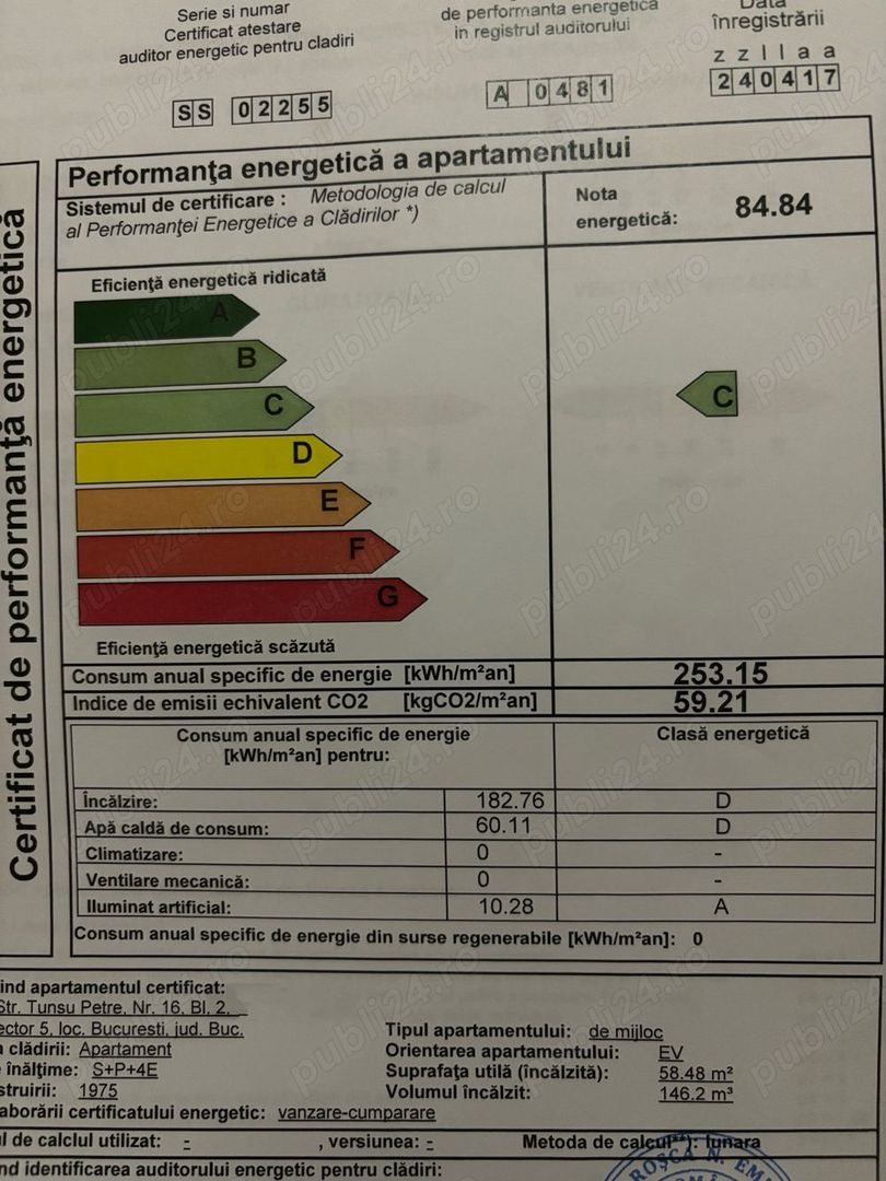 Apartament 4 camere, str Tunsu Petre - Poză 2