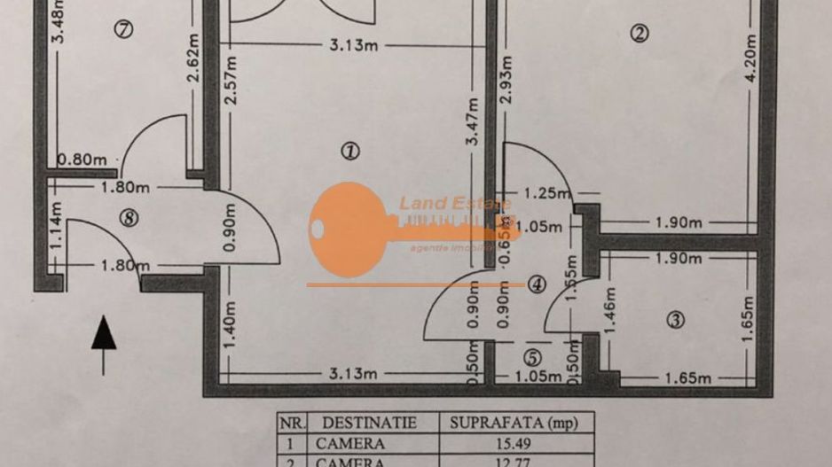 2 camere la 200m de Metrou Gara de Nord - Poză 8