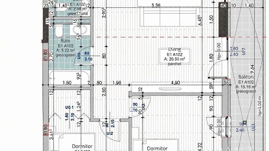 Apartament premium de 80 mp in zona Iulius Mall - Schiță 8