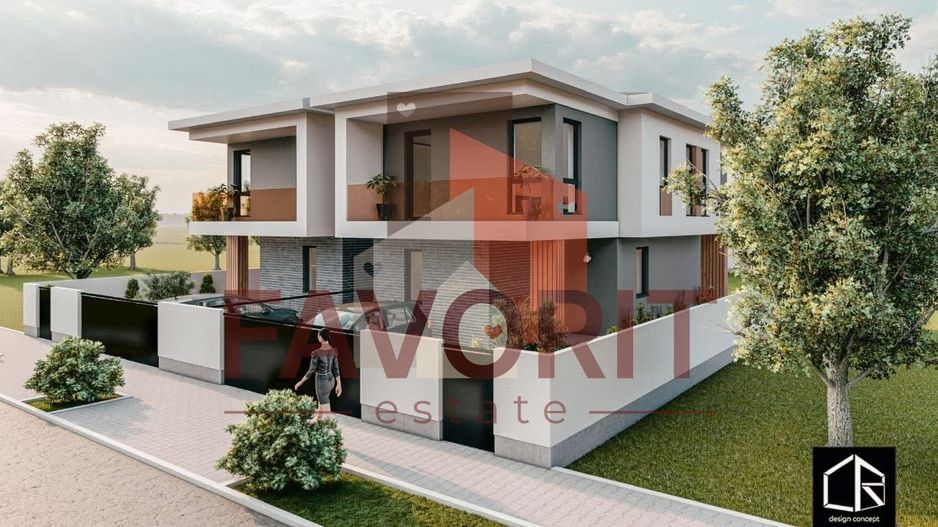 Duplex cu 4 camere de Vanzare. Mosnita Noua. Finisaje la alegere. - Poză 3