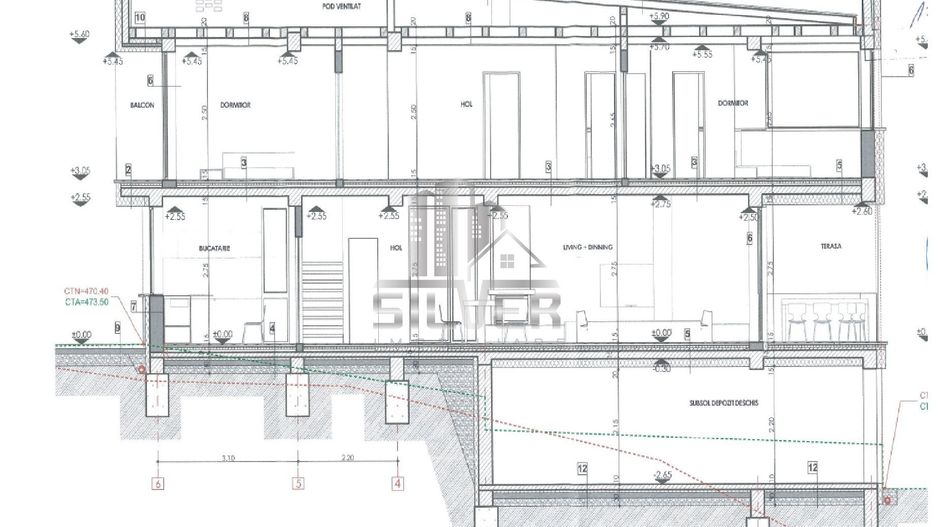 Casa moderna de tip Duplex cu Panorama asupra Clujului in cartier Iris - Poză 4