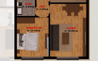Apartament 2 camere I Pantelimon Dobroesti I Vanzare - Poză 3