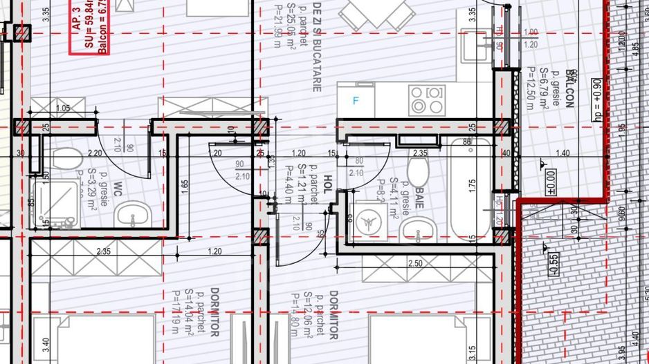 Apartament 3 camere-Selimbar - Poză 3