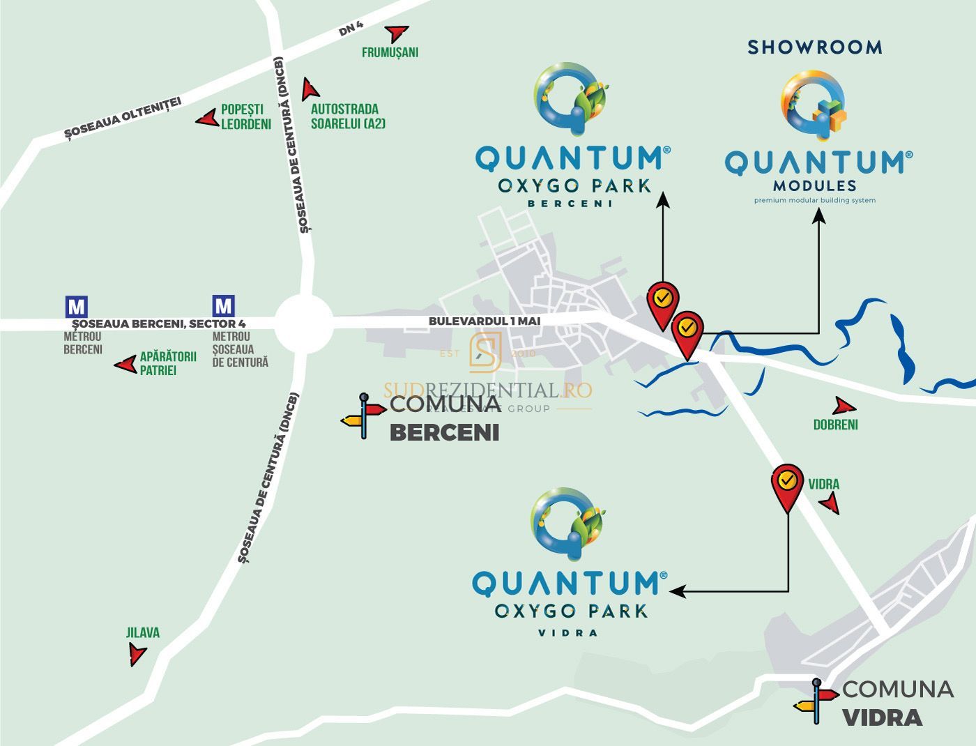 Vila 4 camere, ansamblu exclusivist, Quantum OxyGo Park Vidra - Poză 14