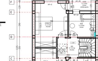 Casă tip Triplex 130 mp/utili, teren 270 mp,str. Lânii, Bartolomeu - Schiță 4