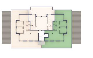 Penthouse 3 camere | Etaj 4 | Balcon 107.2 mp | Turnisor - Poză 6