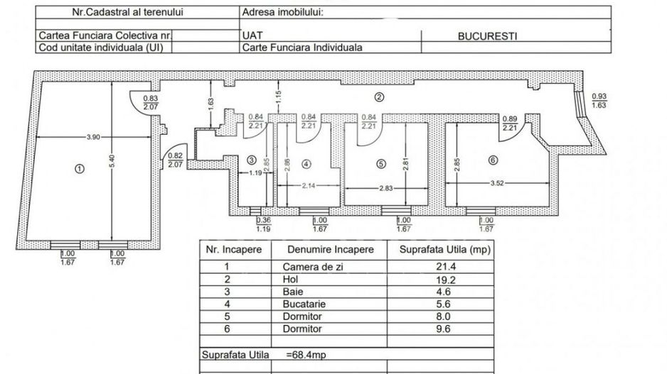 Apartament 3 camere in vila Cișmigiu | zona verde - Poză 17