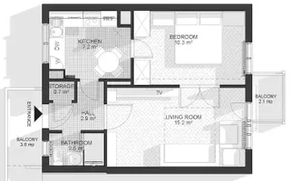 Apartament 2 camere, primitor si vibrant, Central- Univ. Politehnica - Poză 17