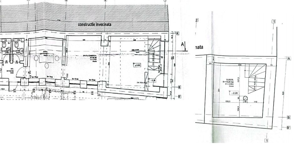 Spațiu comercial stradal de închiriat - Central - Iuliu Maniu - 72mp - Schiță 15