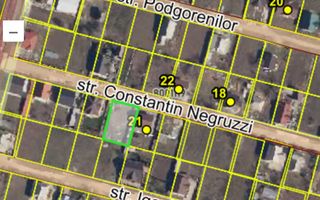Vânzare, teren pentru constucție, str. Constantin Negruzzi, Strășeni - Poză 1