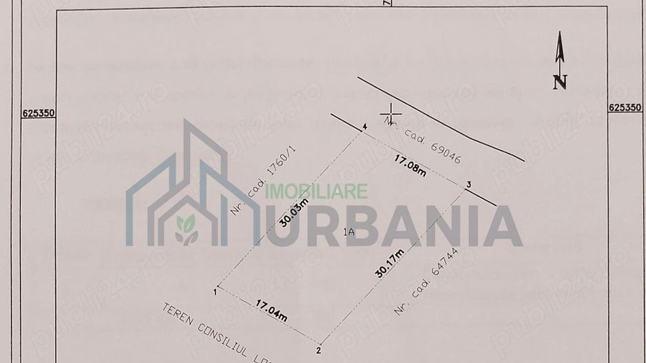 Teren intravilan de 500 mp, sat Păun, comuna Bârnova, strada Tineretului - Poză 1
